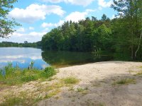 Jezioro Piekiełko - plaża